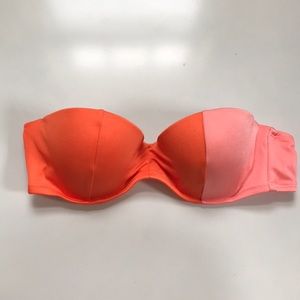 Strapless bikini top